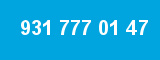 931 777 01 47 931 777 01 47